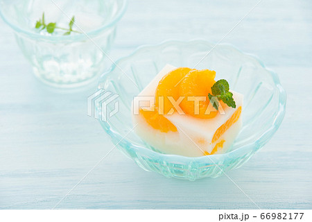 みかん缶の牛乳寒天 みかん缶の牛乳寒天 66982177