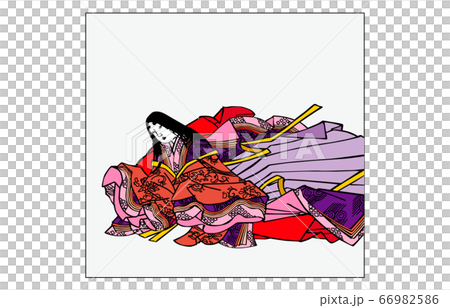 今様百人一首吾妻錦枠あり歌人80待賢門院堀河 66982586