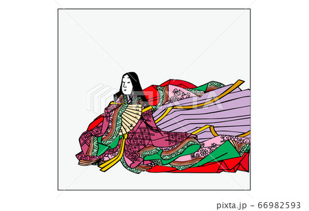 今様百人一首吾妻錦枠あり歌人72祐子内親王家紀伊 66982593
