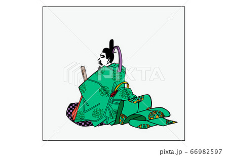 今様百人一首吾妻錦枠あり歌人76法性寺入道前関白太政大臣 66982597