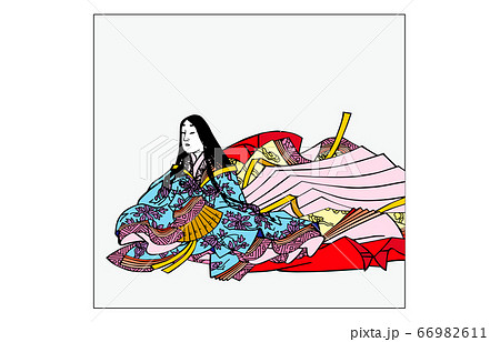 今様百人一首吾妻錦枠あり歌人56和泉式部 66982611