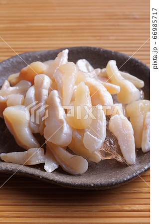 食用アコヤ貝柱の写真素材