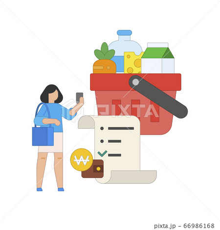 Daily life and work concept flat design illustration 001 66986168
