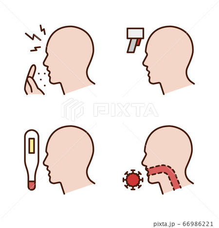 Preventive measures against the virus in a flat design icon set 011 Preventive measures against the virus in a flat design icon set 011 66986221