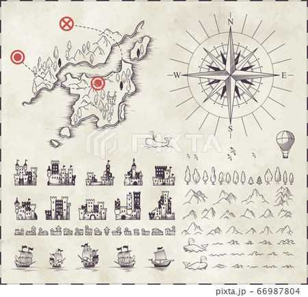 Set in medieval cartography Set in medieval cartography 66987804