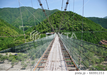谷瀬の吊り橋 66991353