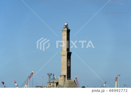 Genoa Lanterna Lighthouse view Genoa Lanterna Lighthouse view 66992772