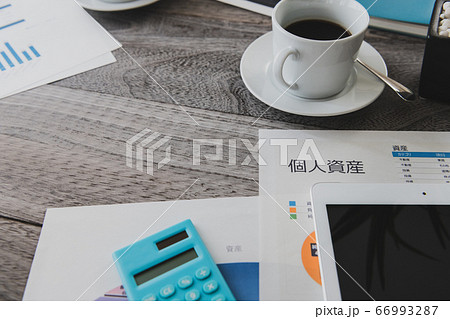 ビジネスグラフイメージ 66993287