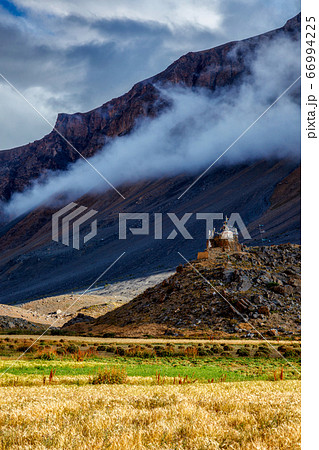 Small gompa in Spiti valley Small gompa in Spiti valley 66994225