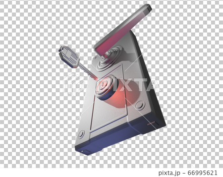 ドアノブと鍵(防犯イメージ 透過素材) ドアノブと鍵(防犯イメージ 透過素材) 66995621