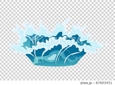 Vector frame water splash for game animation. Water explosion special effect fx animation frame on transparent background Vector frame water splash for game animation. Water explosion special effect fx animation frame on transparent background 67003451