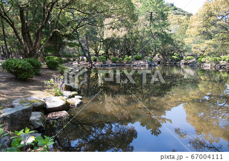 指月公園東園の景色 指月公園東園の景色 67004111
