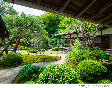 京都 青蓮院門跡 相阿弥の庭と小御所 京都 青蓮院門跡 相阿弥の庭と小御所 67005409