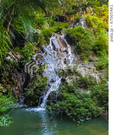 Waterfall and mountaina river in the Yanoda park, Waterfall and mountaina river in the Yanoda park, 67005461