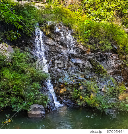 Waterfall and mountaina river in the Yanoda park, Waterfall and mountaina river in the Yanoda park, 67005464