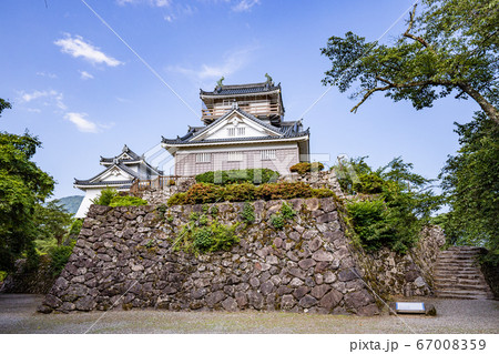 （福井県）初夏の越前大野城 67008359