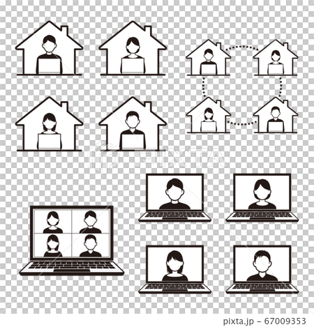 遠程工作圖標設置 遠程工作圖標設置 67009353