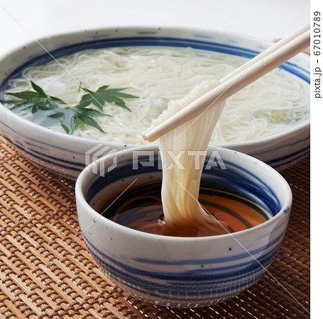 素麺の写真素材