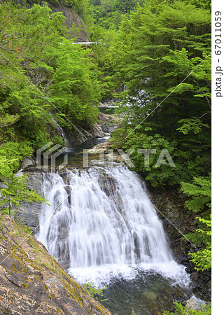 大鍋小鍋の滝（奈良県吉野郡上北山村） 67011059