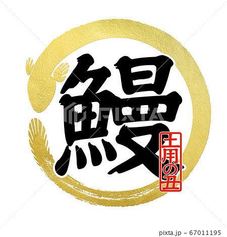 鰻の文字 67011195