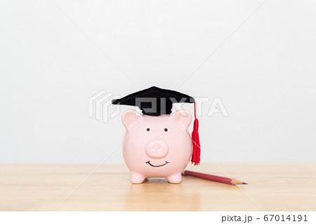 Save money and investment scholarship concept. Save money and investment scholarship concept. 67014191