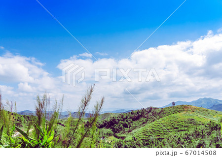 Beautiful view point of Elephant Hills View Point or " Nern Chang Suek ", Pilok, on the mountain in the west of thailand, Thailand-Myanmar border in Thongphaphum Kanchanaburi, Thailand Beautiful view point of Elephant Hills View Point or " Nern Chang Suek ", Pilok, on the mountain in the west of thailand, Thailand-Myanmar border in Thongphaphum Kanchanaburi, Thailand 67014508