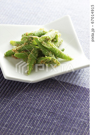 インゲン豆の胡麻和え8 インゲン豆の胡麻和え8 67014915