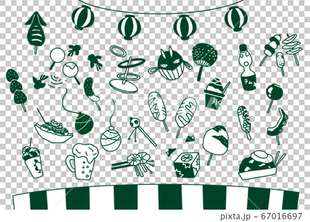 Festival Festival Food stand Simple food illustration 67016697