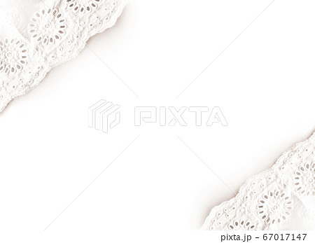 セピア　アンティークレース　テクスチャー 67017147