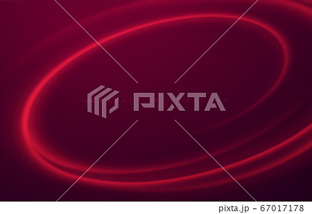 Abstract shiny color red wave design element with on dark background. Vector illustration 67017178