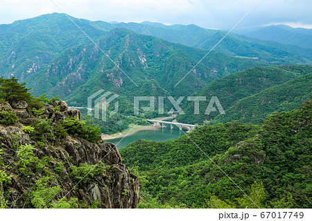 忠州湖 韓国 忠清北道 67017749