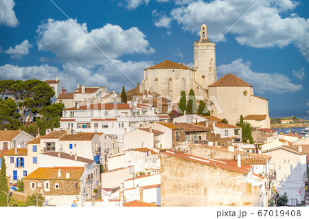 Detail of beautiful small town Cadaques in Costa Detail of beautiful small town Cadaques in Costa 67019408