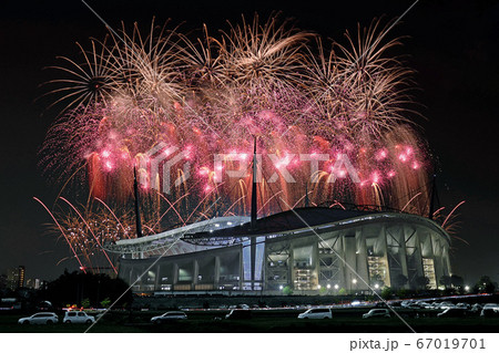 豊田おいでんまつり「紅屋青木煙火店・スターマイン」 67019701