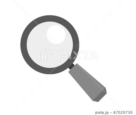 虫眼鏡のベクターイラスト ルーペのアイコン 虫眼鏡のベクターイラスト ルーペのアイコン 67020730