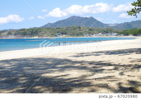 萩湾菊が浜の景色 67020980