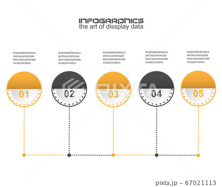Infographic design template. Idea to display information, ranking and statistics. 67021113