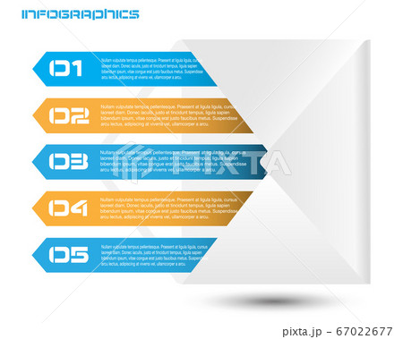 Modern Design Template, can be used for info-graphics, banners for web layout. 67022677