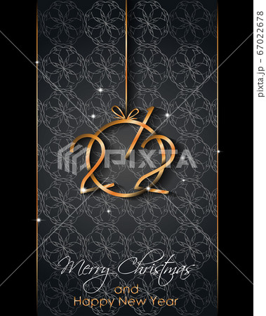 2021 Happy New Year background for your seasonal invitations, festive posters, greetings cards. 67022678