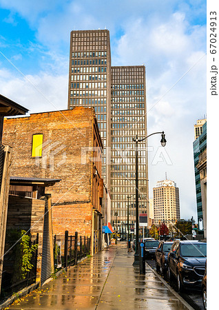 Historic buildings in Downtown Detroit, Michigan Historic buildings in Downtown Detroit, Michigan 67024913