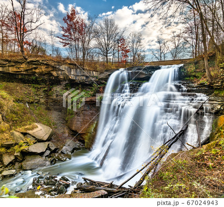 Breandywine Falls at Cuyahoga Valley National Park in Ohio Breandywine Falls at Cuyahoga Valley National Park in Ohio 67024943