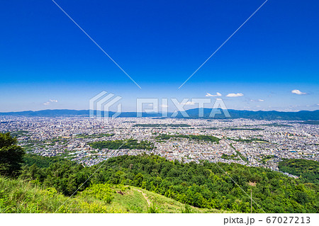 京都市全景　大文字山からの眺望 67027213