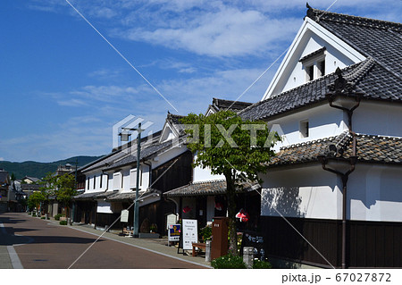 嬉野市「塩田津」　旧長崎街道　江戸時代の宿場町の風情を残す町並み 67027872