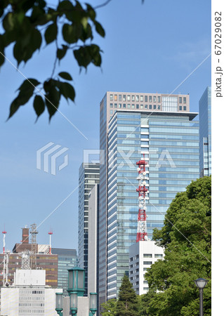 竹橋付近から見る大手町方面の街並み 竹橋付近から見る大手町方面の街並み 67029082