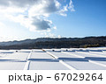 冬の畑 67029264
