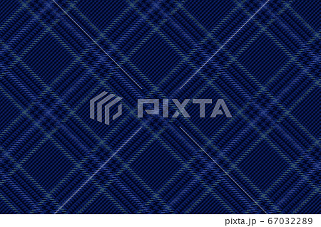 シームレスなグレンチェック柄 67032289