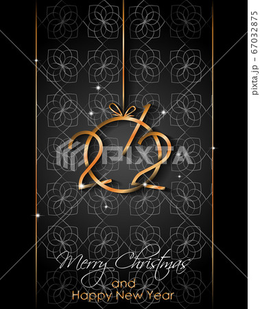 2021 Happy New Year background for your seasonal invitations, festive posters, greetings cards. 67032875