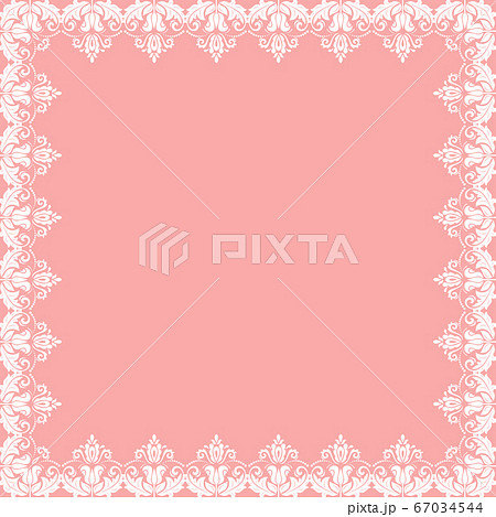 Floral Vector White Frame Floral Vector White Frame 67034544