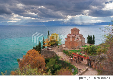 The Church of Saint John at Kaneo, Lake Ohrid Macedonia The Church of Saint John at Kaneo, Lake Ohrid Macedonia 67036623
