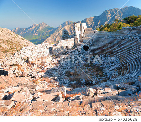 The Ancient Greek Ruins of Termessos in Turkey The Ancient Greek Ruins of Termessos in Turkey 67036628
