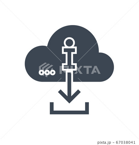 Download Information Vector Glyph Icon 67038041